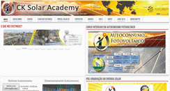 Desktop Screenshot of cksolaracademy.com